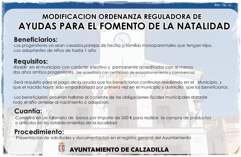 Imagen AYUDAS AL FOMENTO DE LA NATALIDAD