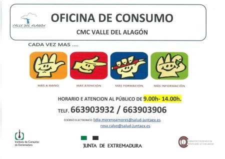 Imagen HORARIOS OFICINA DE ATENCIÓN AL CONSUMIDOR