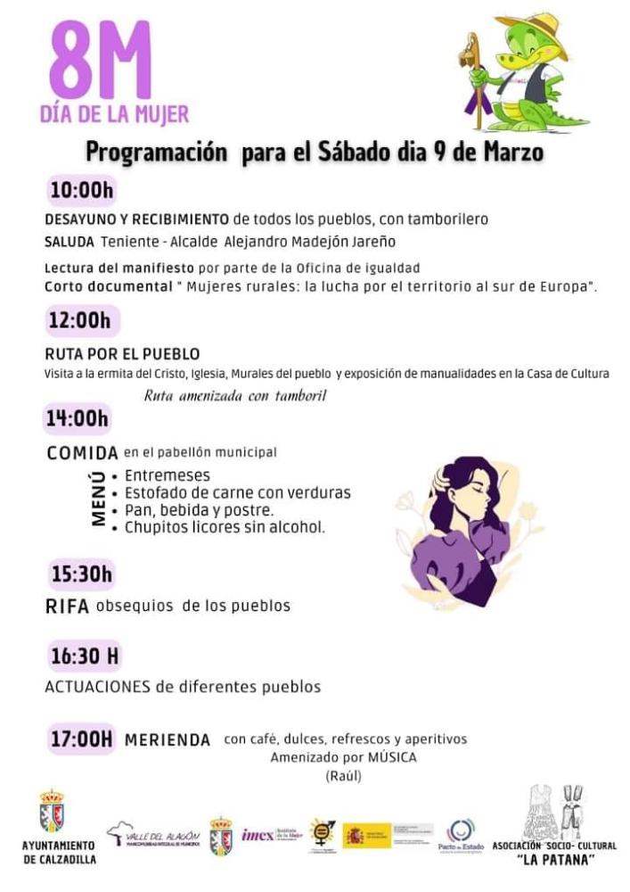 Imagen Encuentro de asociaciones de Mujeres de nuestra Mancomunidad, se celebra en Calzadilla