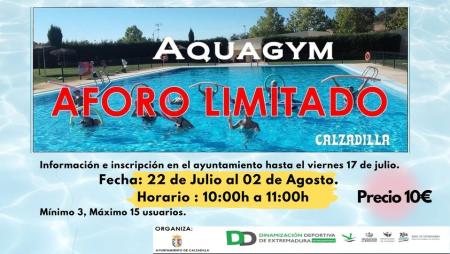 Imagen Abierto plazo de inscripción AQUAGYM