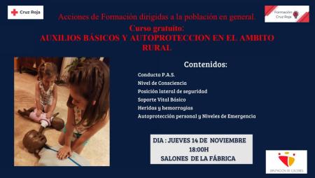 Imagen Acciones de Formación dirigidas a la población en general.