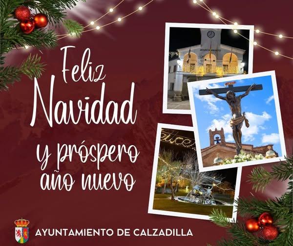Imagen Feliz Navidad desde el Ayuntamiento de Calzadilla.