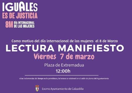Imagen IGUALES ES DE JUSTICIA. 8M: DÍA INTERNACIONAL DE LA MUJER.