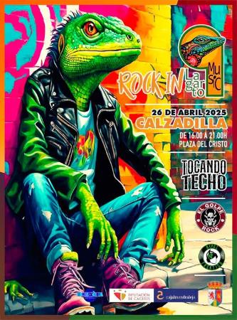 Imagen CARTEL ACTUACIONES TARDE LAGARTO MUSIC 2025.