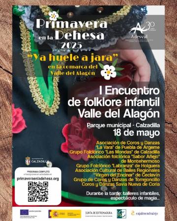 Imagen I Encuentro de folklore infantil Valle del Alagón en Calzadilla.
