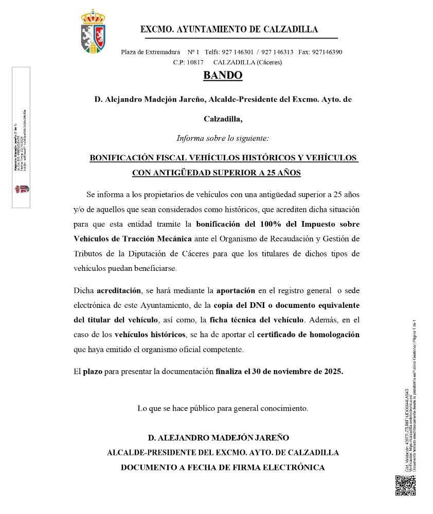Imagen BONIFICACIÓN FISCAL VEHÍCULOS HISTÓRICOS Y VEHÍCULOS CON ANTIGÜEDAD SUPERIOR A 25 AÑOS