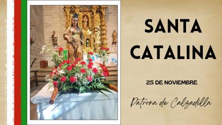 Imagen Santa Catalina - Patrona de Calzadilla