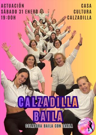 Imagen Este sábado 31 de enero a las 19:00 h, te esperamos en la Casa de Cultura de Calzadilla para disfrutar de una actuación llena de ritmo, alegría y buen ambiente.