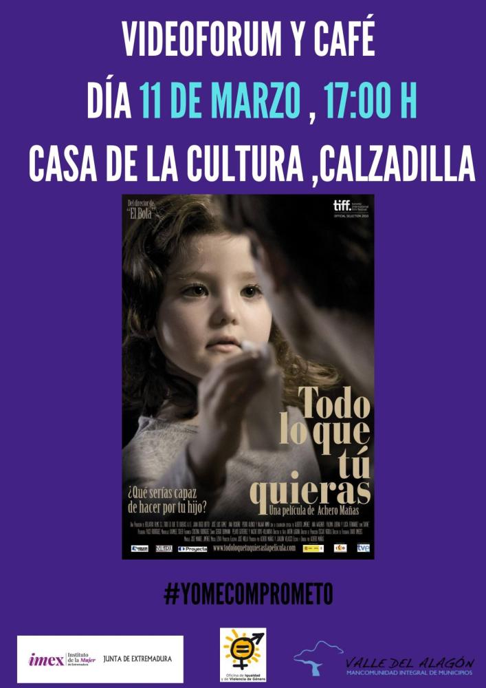 Imagen Videofórum y café - 8M.