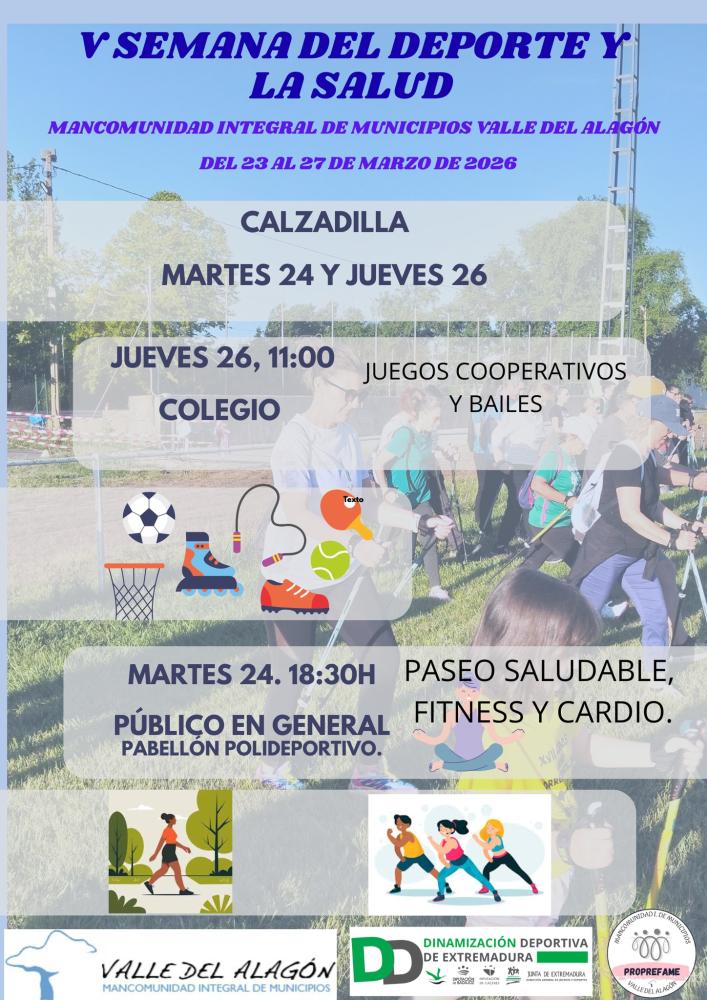 Imagen V SEMANA DEL DEPORTE Y LA SALUD.