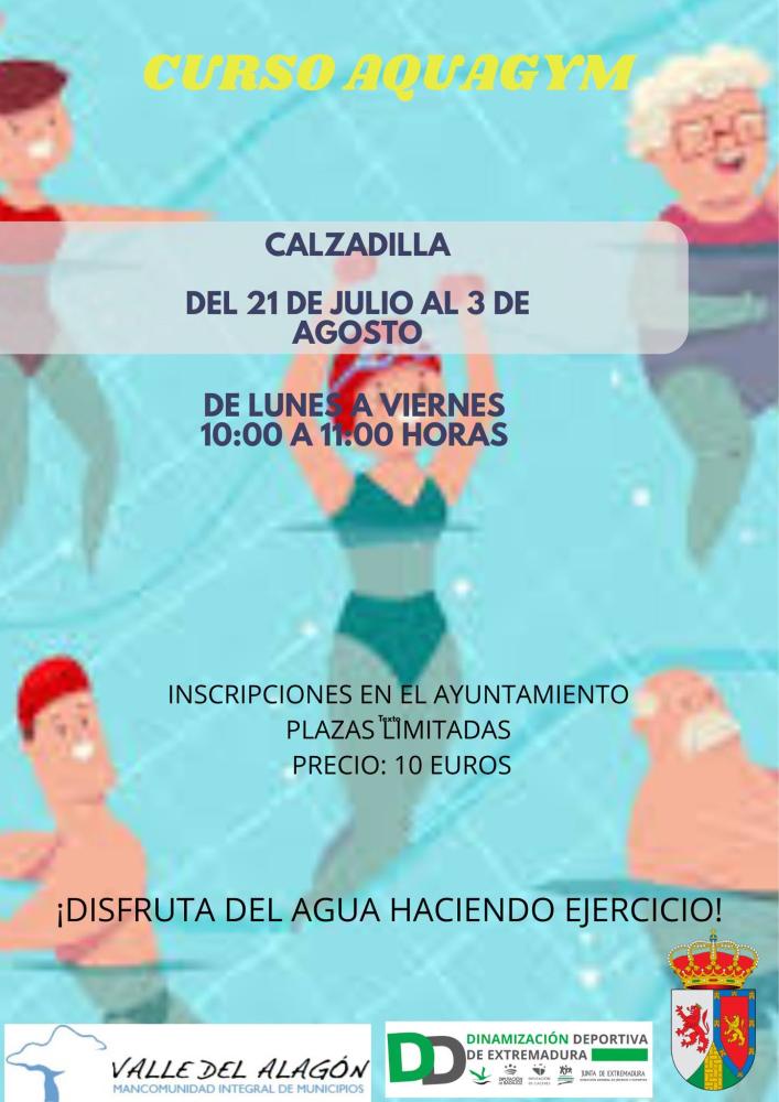 Imagen CURSO DE AQUAGYM · DEL 21 DE JULIO AL 3 DE AGOSTO