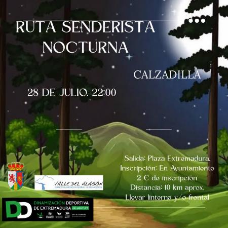 Imagen RUTA SENDERISTA NOCTURNA