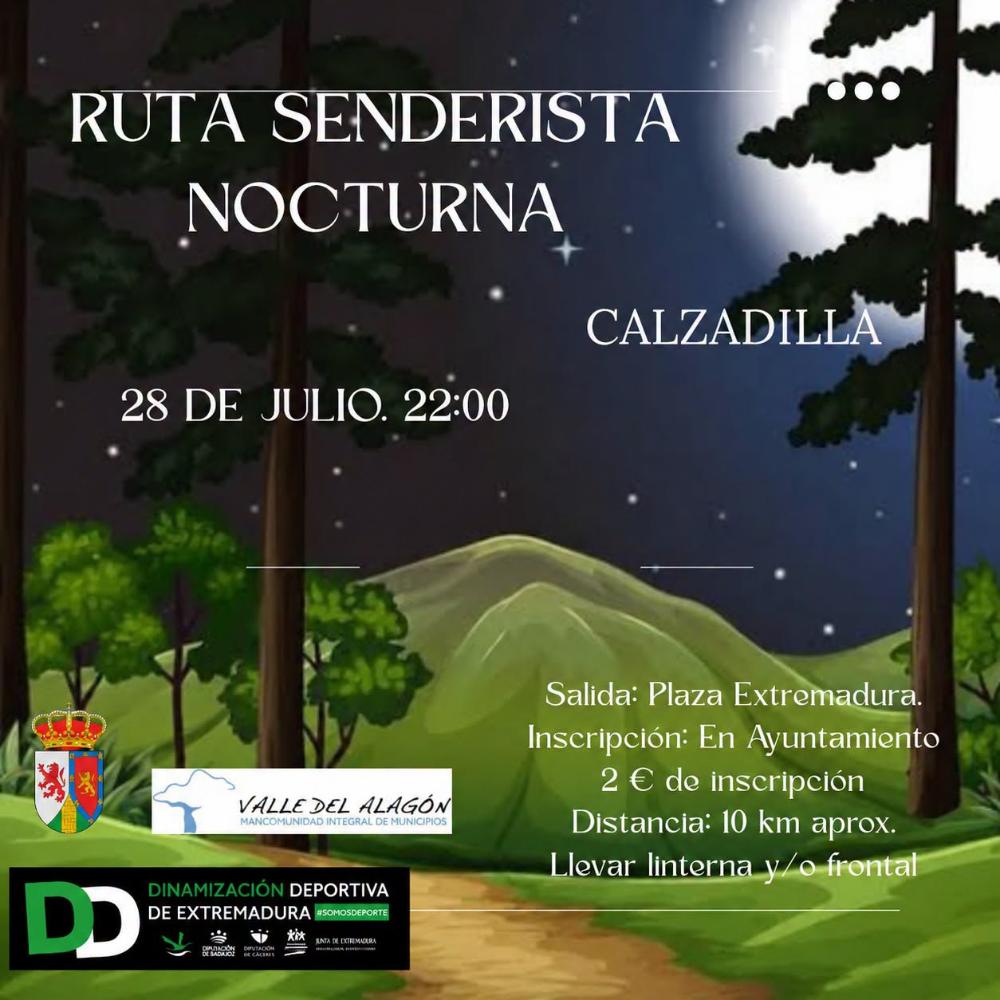 Imagen RUTA SENDERISTA NOCTURNA