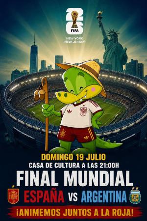 Imagen ESPAÑA VS ARGENTINA, JUNTOS CON LA ROJA