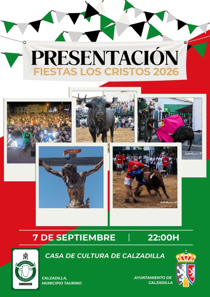 Imagen PRESENTACIÓN DE LAS FIESTAS DE LOS CRISTOS 2026